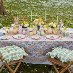 Scalloped Easter Dinner Plate