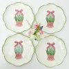Scalloped Easter Dinner Plate (Set Of 4)