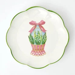 Scalloped Easter Dinner Plate (Set Of 4)