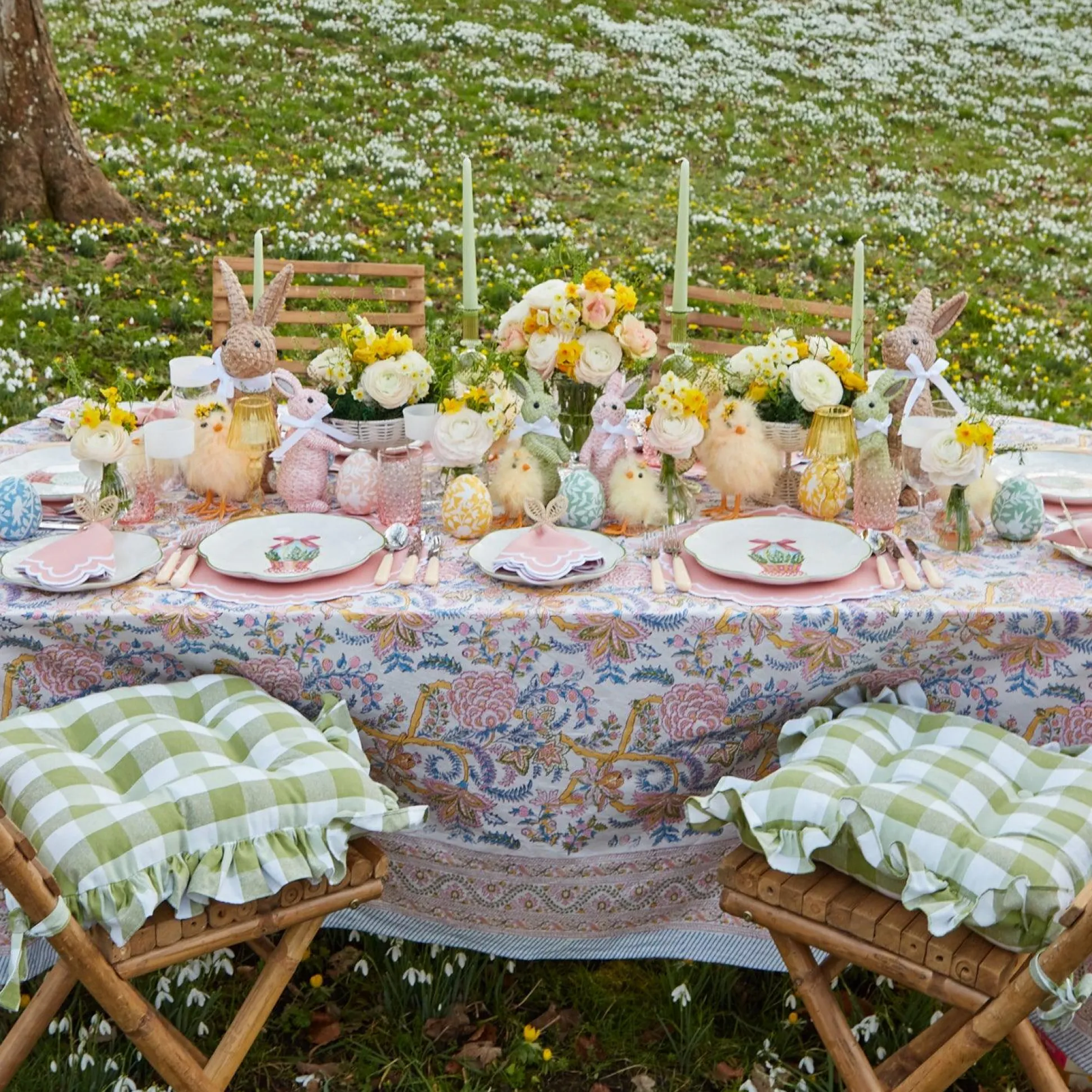 Scalloped Easter Dinner Plate (Set Of 4)