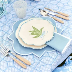 Scalloped Lily Of The Valley Starter Plate (Set Of 4)