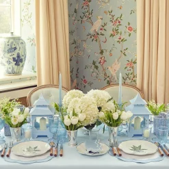 Scalloped Lily Of The Valley Starter Plate (Set Of 4)