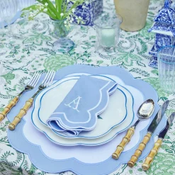 Scalloped Lily Of The Valley Starter Plate (Set Of 4)