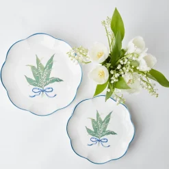 Scalloped Lily Of The Valley Starter Plate