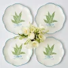 Scalloped Lily Of The Valley Dinner Plate (Set Of 4)