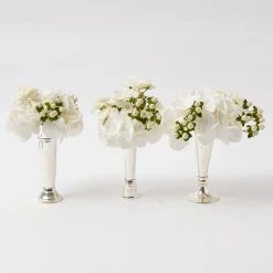 Scalloped Mint Julep Vase (Set Of 3)