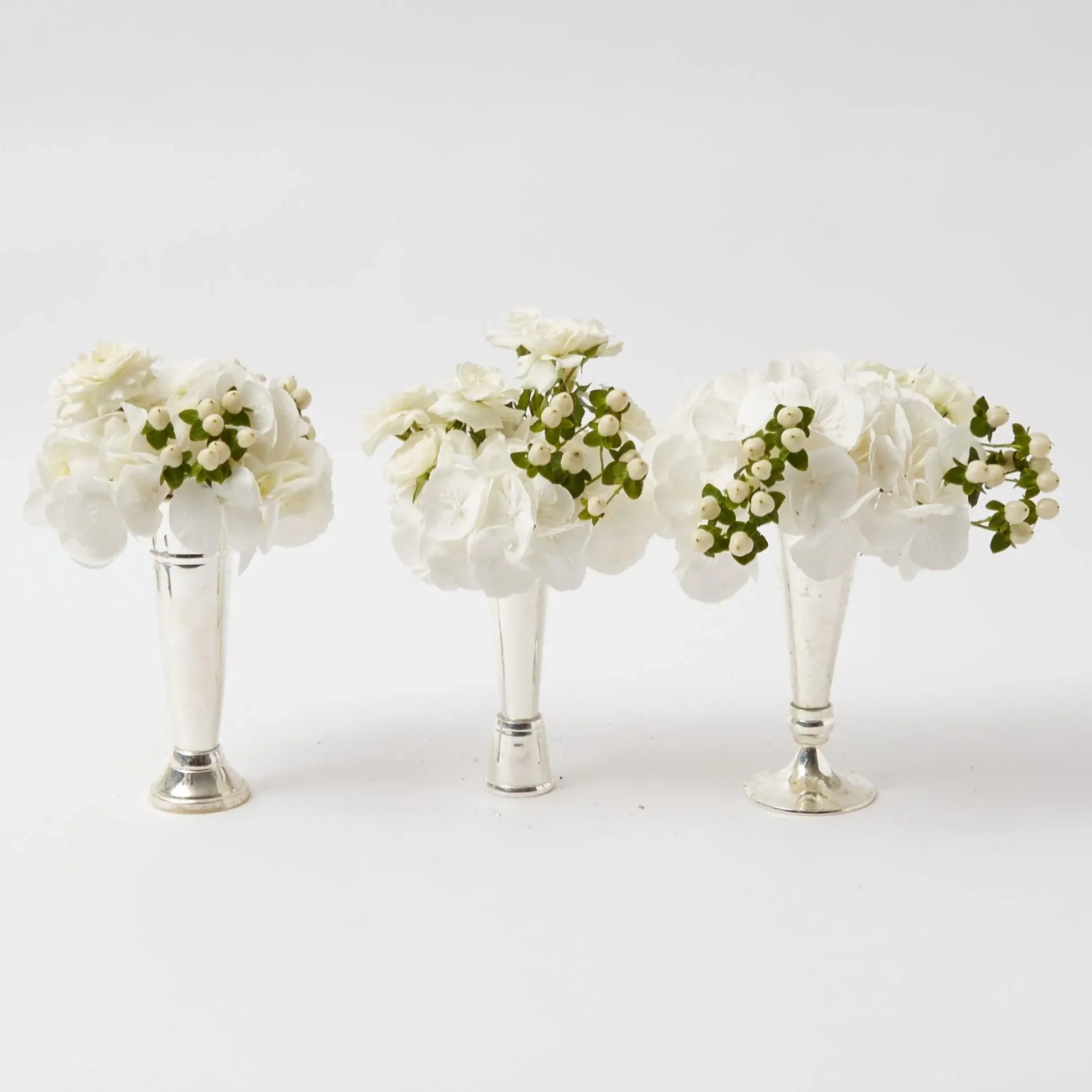 Scalloped Mint Julep Vase (Set Of 3)