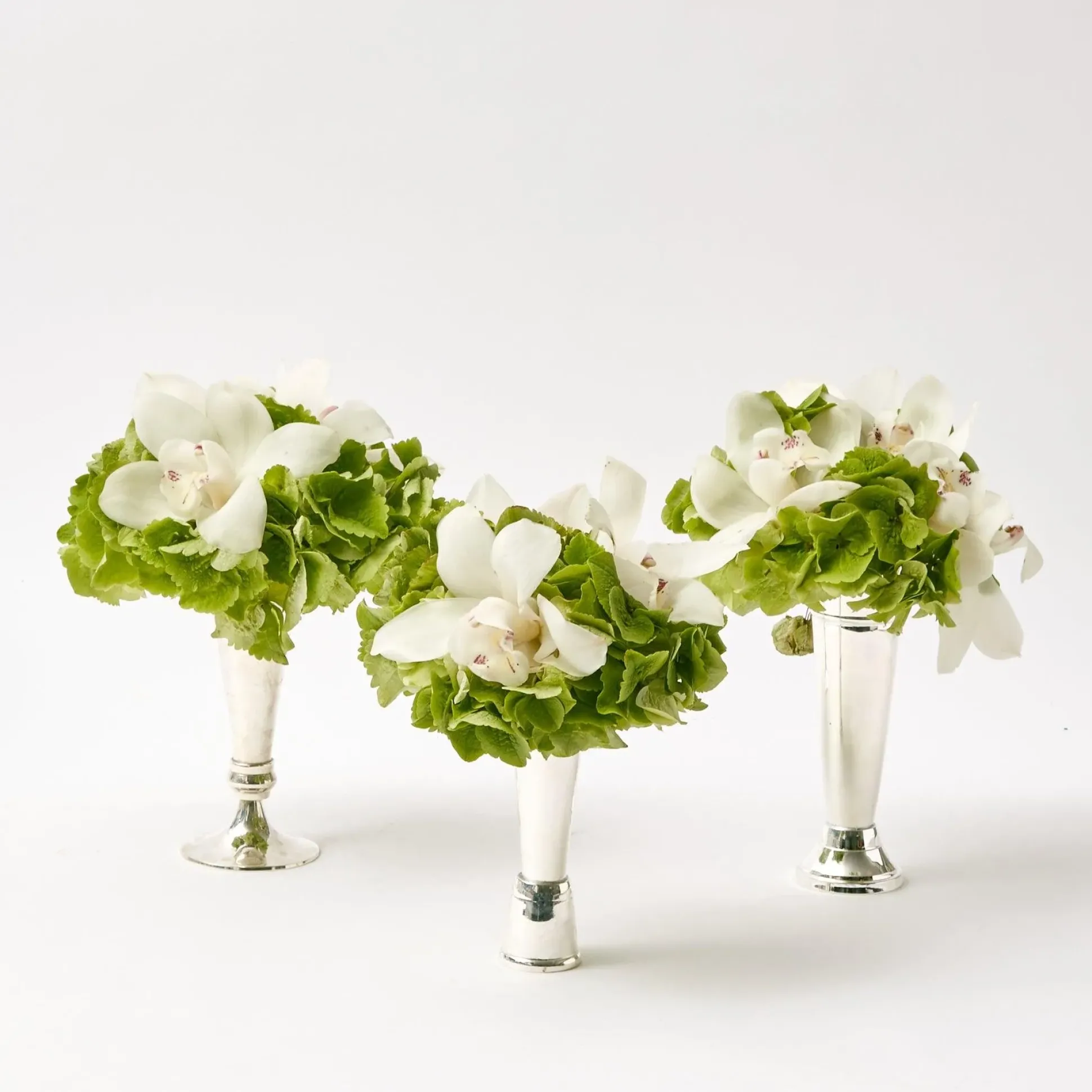 Scalloped Mint Julep Vase (Set Of 3)
