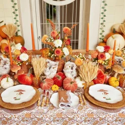 Scalloped Mushroom Dinner Plate (Set Of 4)