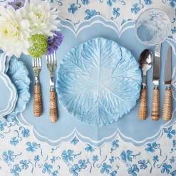 Serena Cornflower Blue Placemats (Set Of 4)