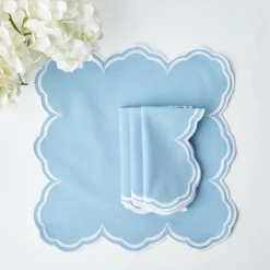 Serena Cornflower Blue Placemats (Set Of 4)
