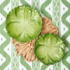 Serena Green Cabbage Dinner & Starter Plates (Set Of 8)