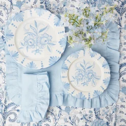 Seville Blue Gardenia Starter Plate