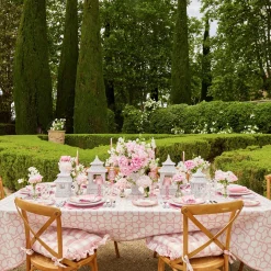 Seville Pink Gardenia Dinner & Starter Plates (Set Of 8)