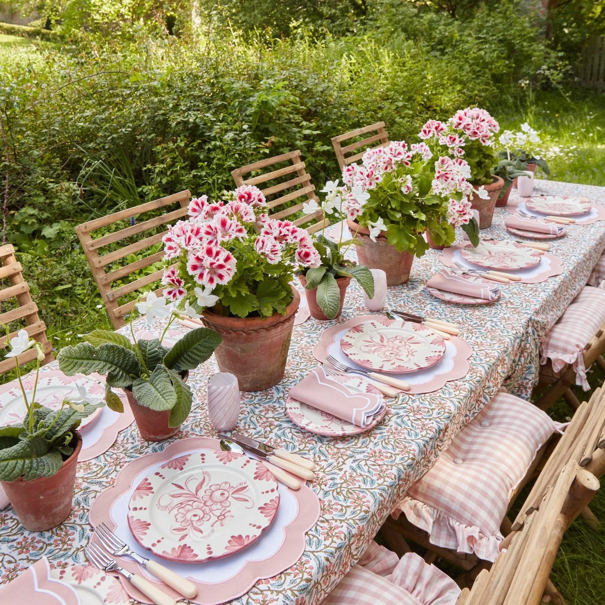 Seville Pink Gardenia Starter Plate