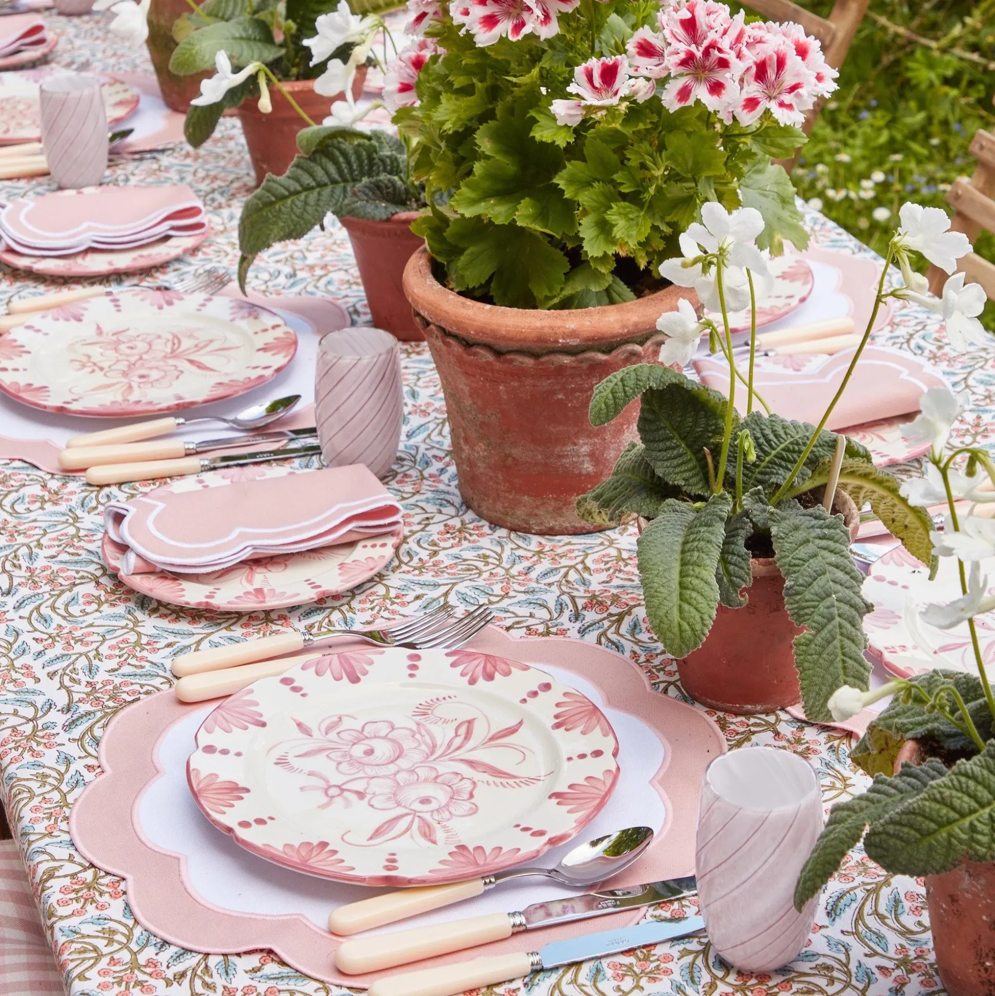Seville Pink Gardenia Starter Plate