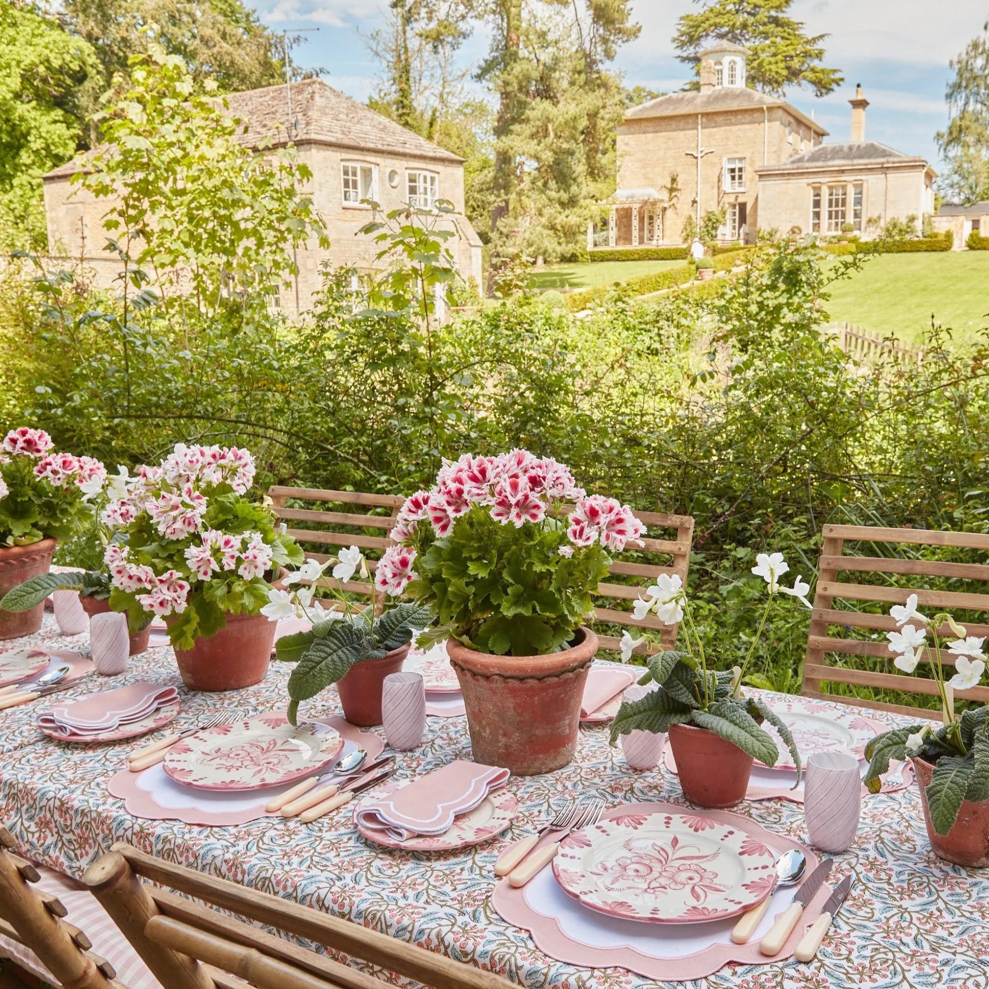 Seville Pink Gardenia Starter Plate