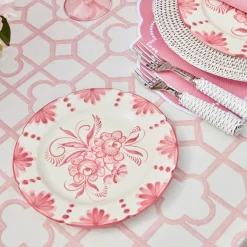Seville Pink Gardenia Starter Plate (Set Of 4)