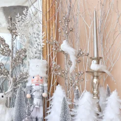 Silver Candles (Set Of 8)