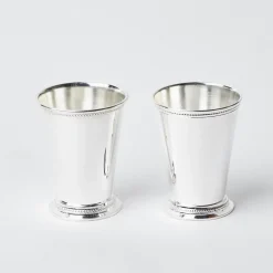 Silver Mint Julep Cups (Pair)