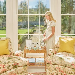 Sophia Rattan Side Table