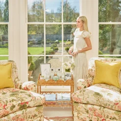 Sophia Rattan Side Table