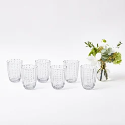 Speckle Water Glasses (Set Of 6)