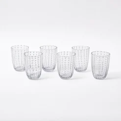 Speckle Water Glasses (Set Of 6)