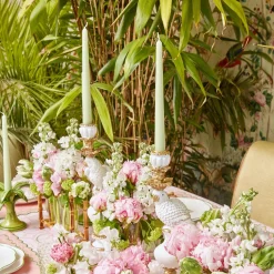 Spring Green Candles (Set Of 8)