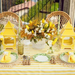 Spring Green Candles (Set Of 8)