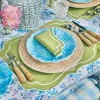 Sylvie Green Embroidered Placemats & Napkins (Set Of 4)