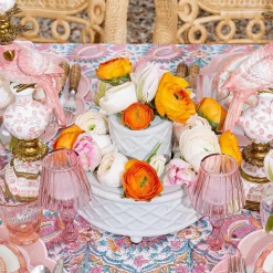 Three Piece Ceramic Bamboo Vase