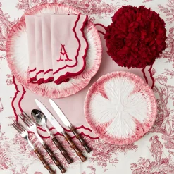 Valerie Pink Napkins (Set Of 4)