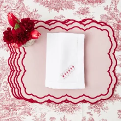 Valerie Pink Placemats (Set Of 4)