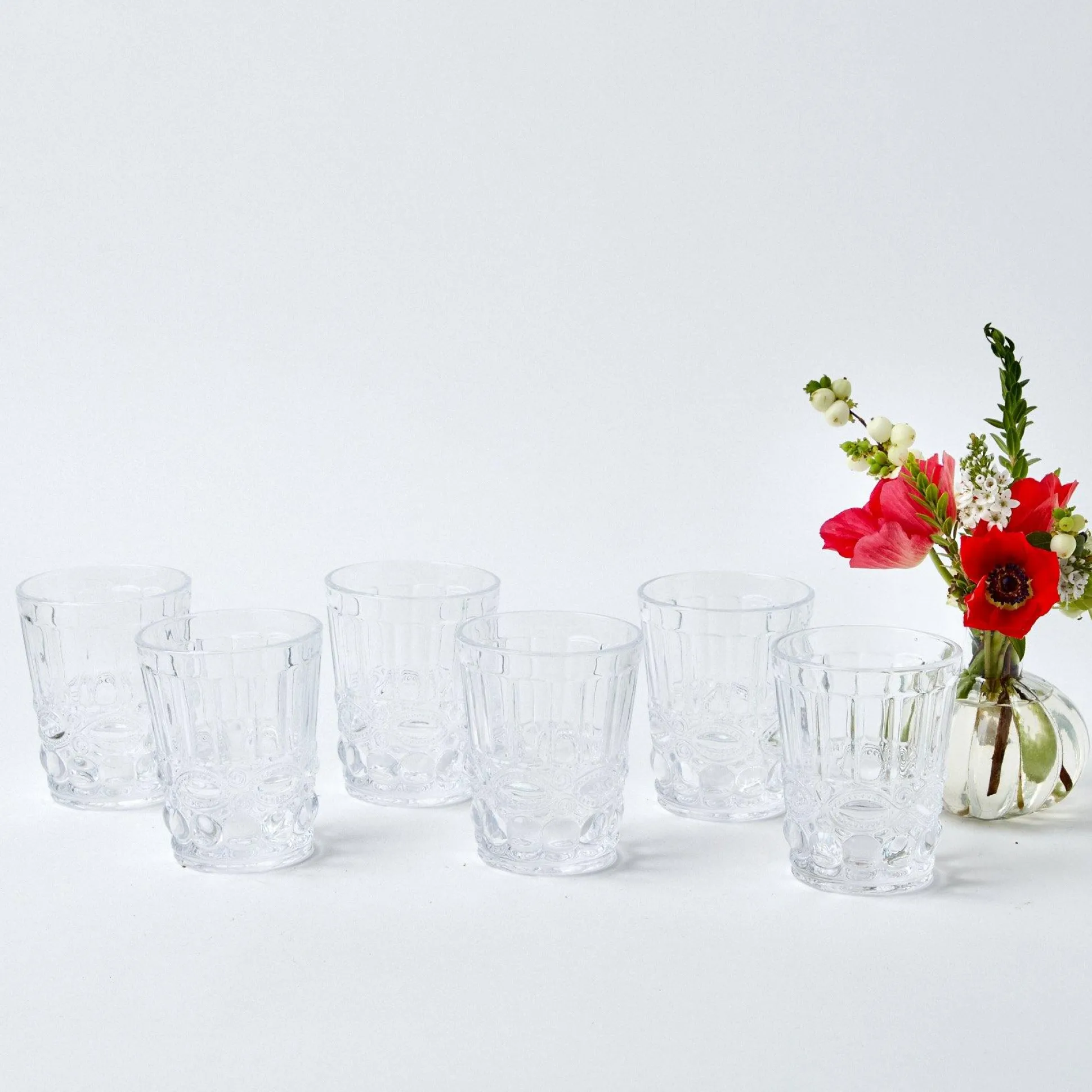 Venetian Glass Tumblers (Set Of 6)