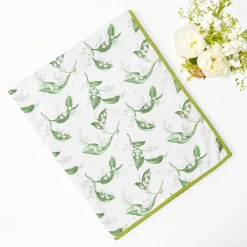 White Lily Of The Valley Tablecloth