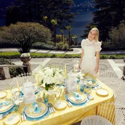 White Rattan Cutlery (5 Piece)