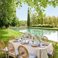 White Rattan Decoration Set