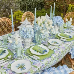 White Rattan Vase (Set Of 3)