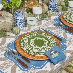 White Ribbon Water & Wine Glassware Set