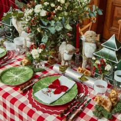 White Ribbon Water & Wine Glassware Set