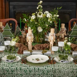 White Ribbon Water & Wine Glassware Set