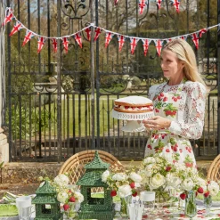 White Ribbon Wine Glasses (Set Of 4)