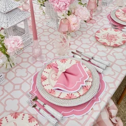 White Swirl Outdoor Glasses (Set Of 6)