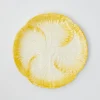 Yellow Capri Lettuce Dinner Plate