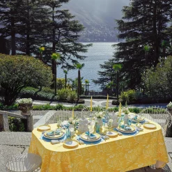 Yellow Capri Lettuce Dinner Plate