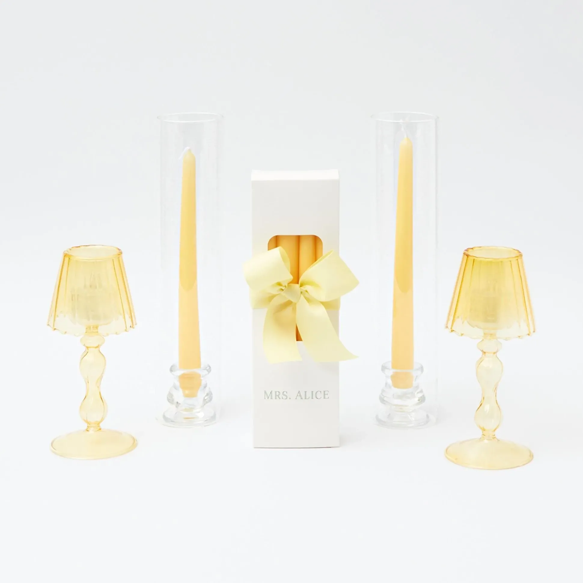 Yellow Melograno Candlescape